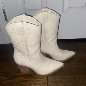 Worn once Altar’d State cowgirl boots. Size 8. $120 new.